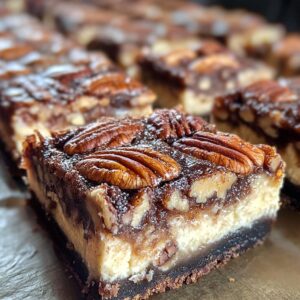 Lazy Girl Pecan Pie Bars